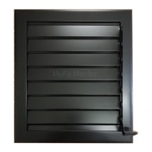 Banyo Wc Alüminyum Havalandırma Menfezi - Boşluğa Geçme - Siyah Banyo Wc Alüminyum Havalandırma Menfezi - Boşluğa Geçme - Siyah